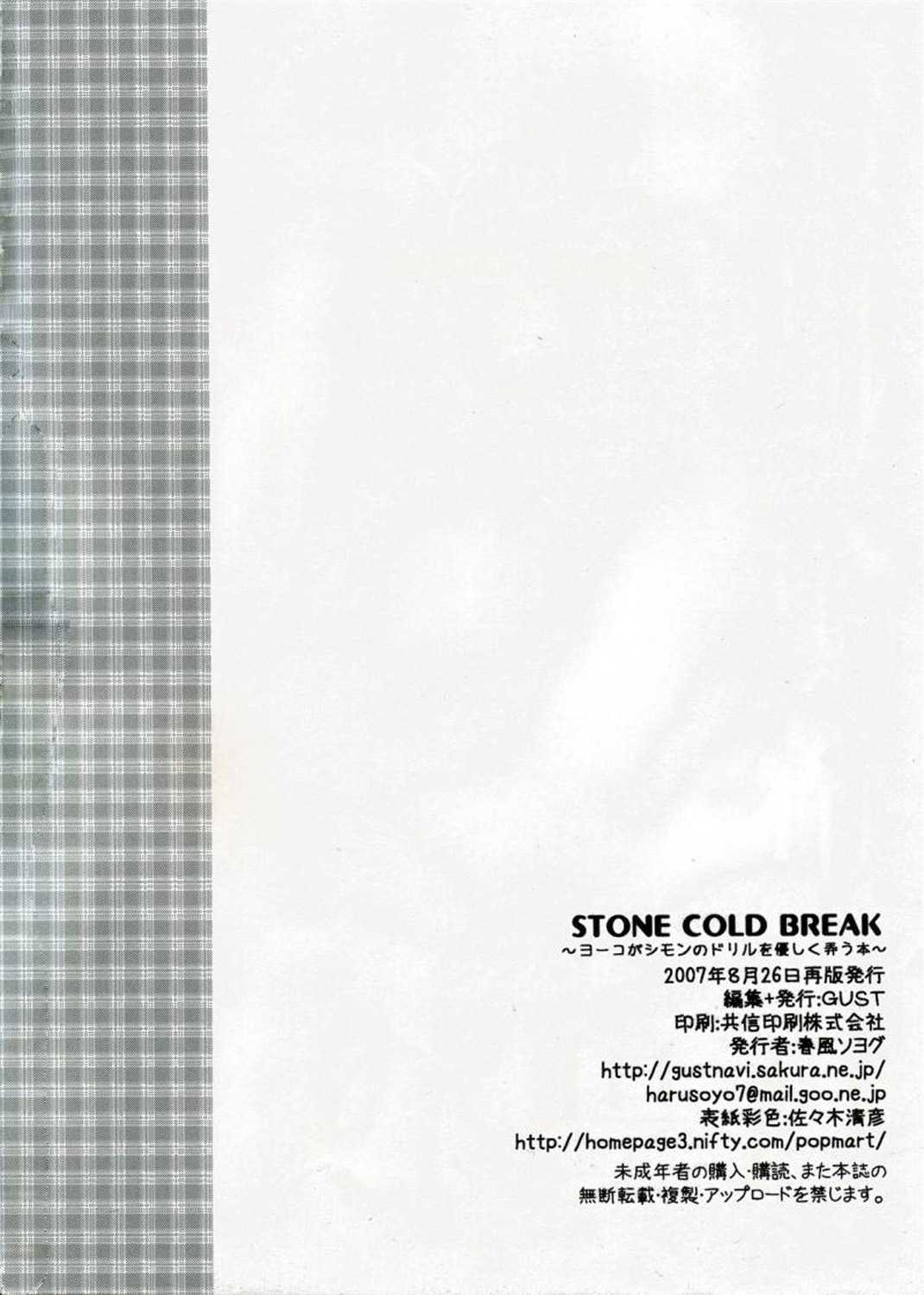 [Gust] Stone Cold Break (Tengen Toppa Gurren Lagann) (BR) 