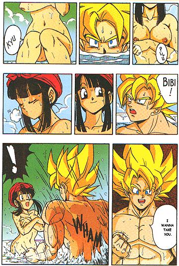 Goku/Chi Chi Color - English (DBZ) (Dragonball z) 