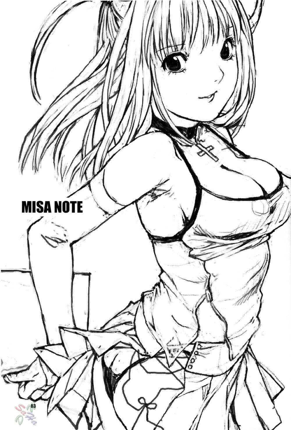 (ComiComi 7) [Nekomataya (Nekomata Naomi)] Misa Note (Death Note) [Portuguese-BR] [HentaiHeart] (コミコミ7) [ねこまた屋 (ねこまたなおみ)] Misa Note (デスノート) [ポルトガル翻訳]