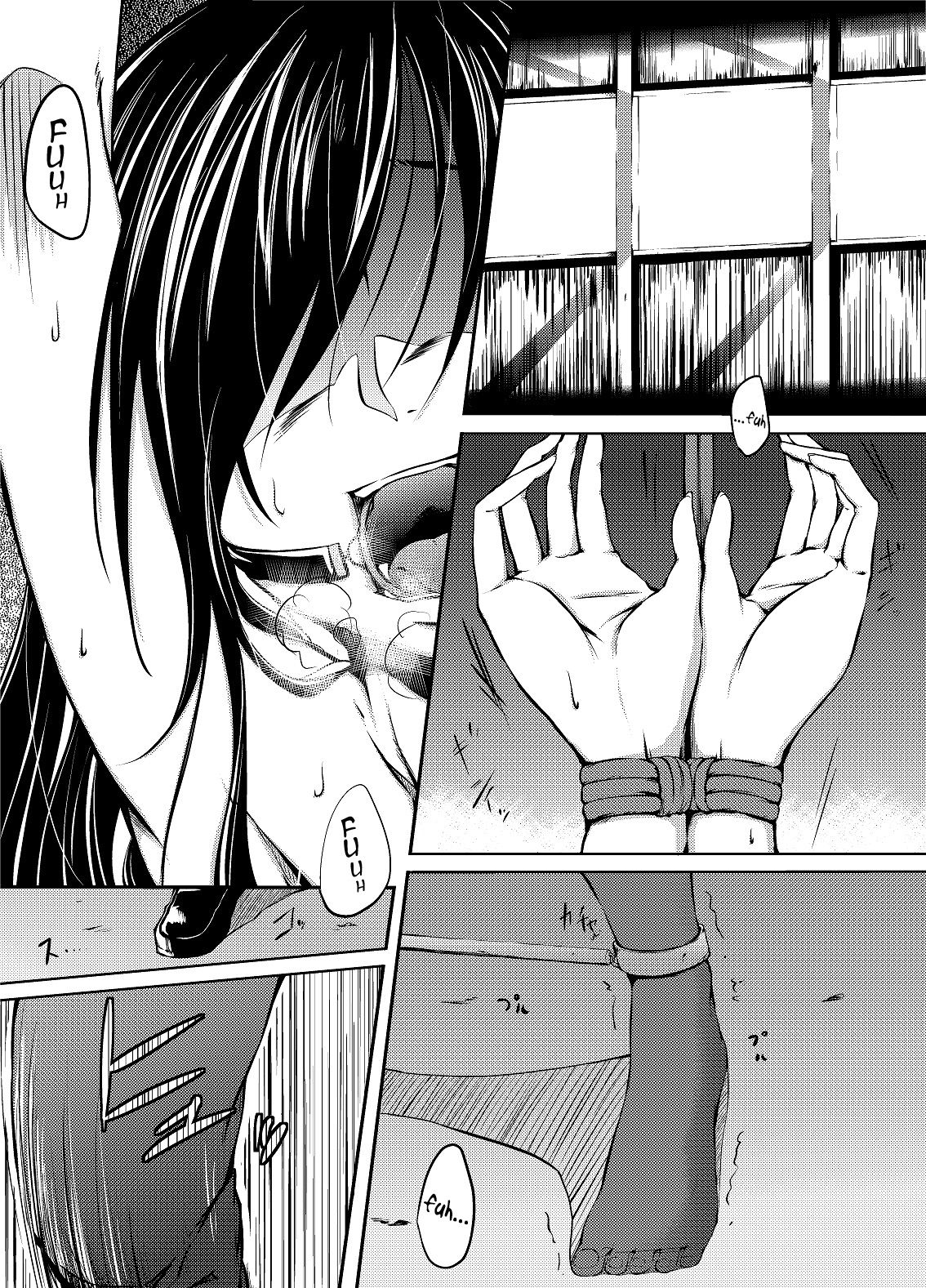 [Kaduki Chaie] Kuroyukihime no Manko o Tada Hitasura ni Itamekkeru Manga (Accel World) [English] =LWB= [かづき茶家] 黒雪姫のマ◯コをただひたすらに痛め付ける漫画 (アクセル・ワールド) [英訳]