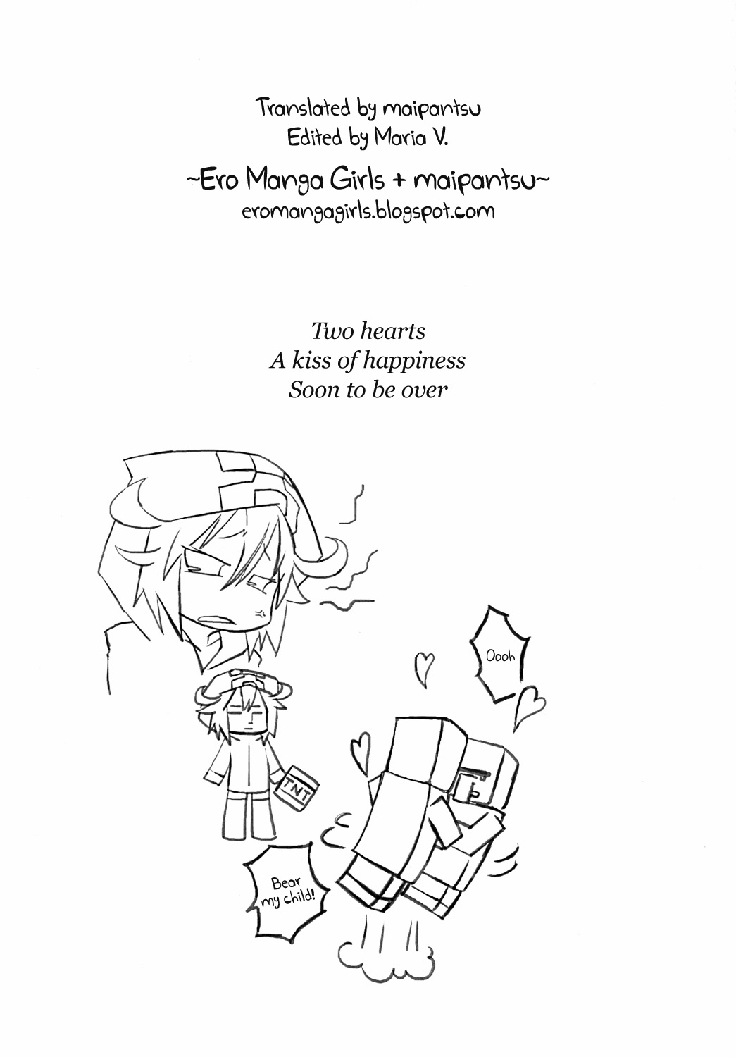 [Tokonoma (Nedoko)] TNT-D! (Minecraft) [English] =Ero Manga Girls + maipantsu= [トコノマ (ネドコ)] TNT-D! (Minecraft) [英訳]