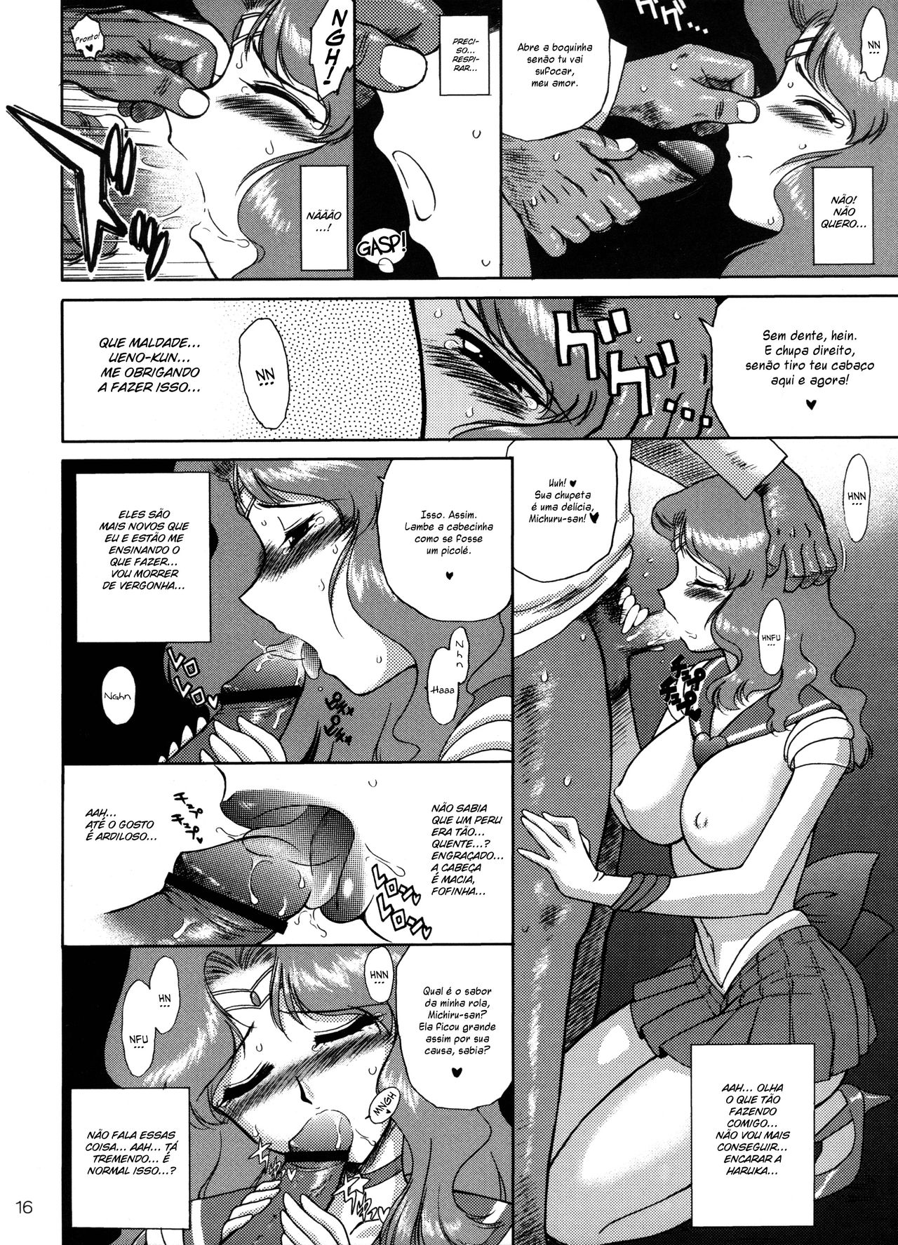 [BLACK DOG (Kuroinu Juu)] Hierophant Green (Bishoujo Senshi Sailor Moon) [Portuguese-BR] [BartSSJ] [2004-02-15] [BLACK DOG (黒犬獣)] HIEROPHANT GREEN (美少女戦士セーラームーン) [ポルトガル翻訳] [2004年2月15日]
