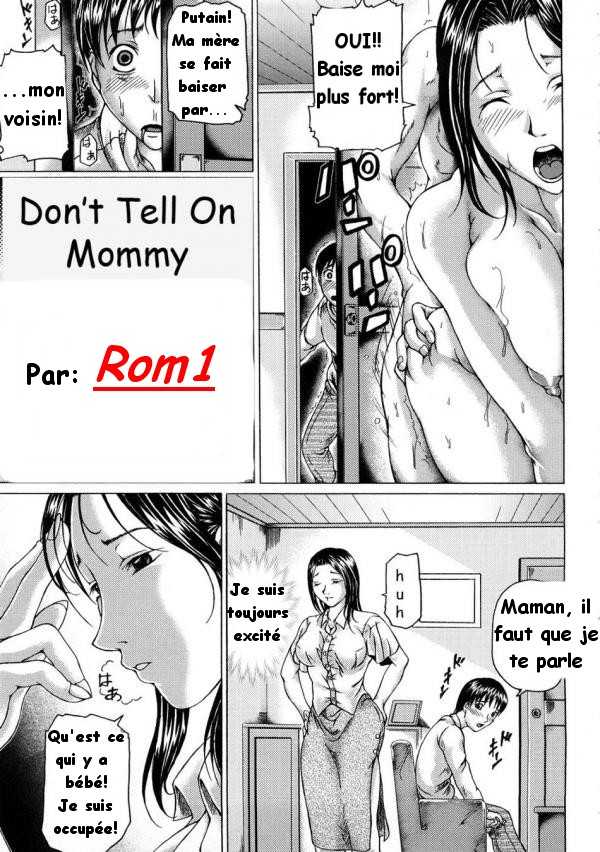 Don&#039;t tell on mommy [French] 