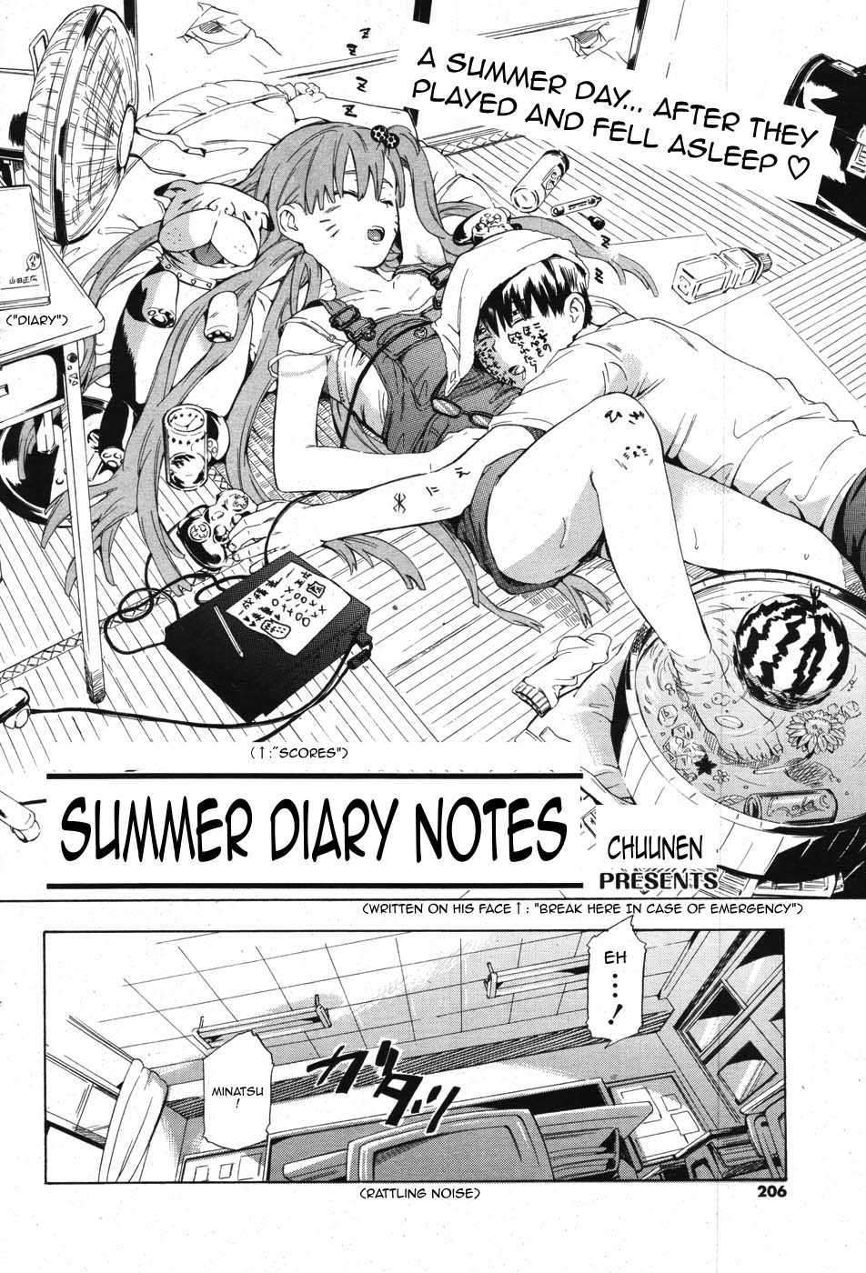 Summer Diary Notes [ENG] 