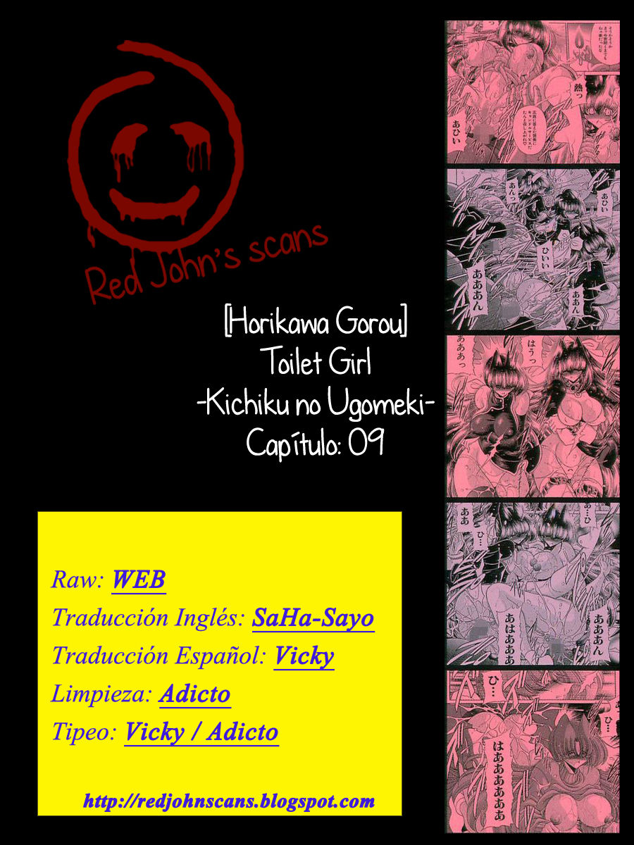 [Horikawa Gorou] TOILET GIRL -Kichiku no Ugomeki- ch. 9 [Spanish] [Red John's scans] [堀川悟郎] TOILET GIRL -鬼畜の蠢き- 第9話 [スペイン翻訳]