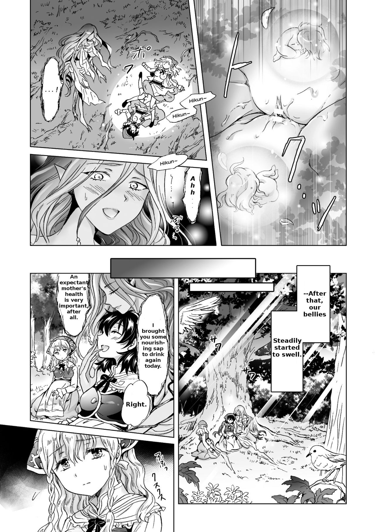 [Mira] Dryad no Hanayome-tachi | The Dryad's Brides (2D Comic Magazine Yuri Ninshin Vol. 2) [English] [LoeQuality Translations] [Digital] [みら] ドリアードの花嫁達 (二次元コミックマガジン 百合妊娠Vol.2) [英訳] [DL版]