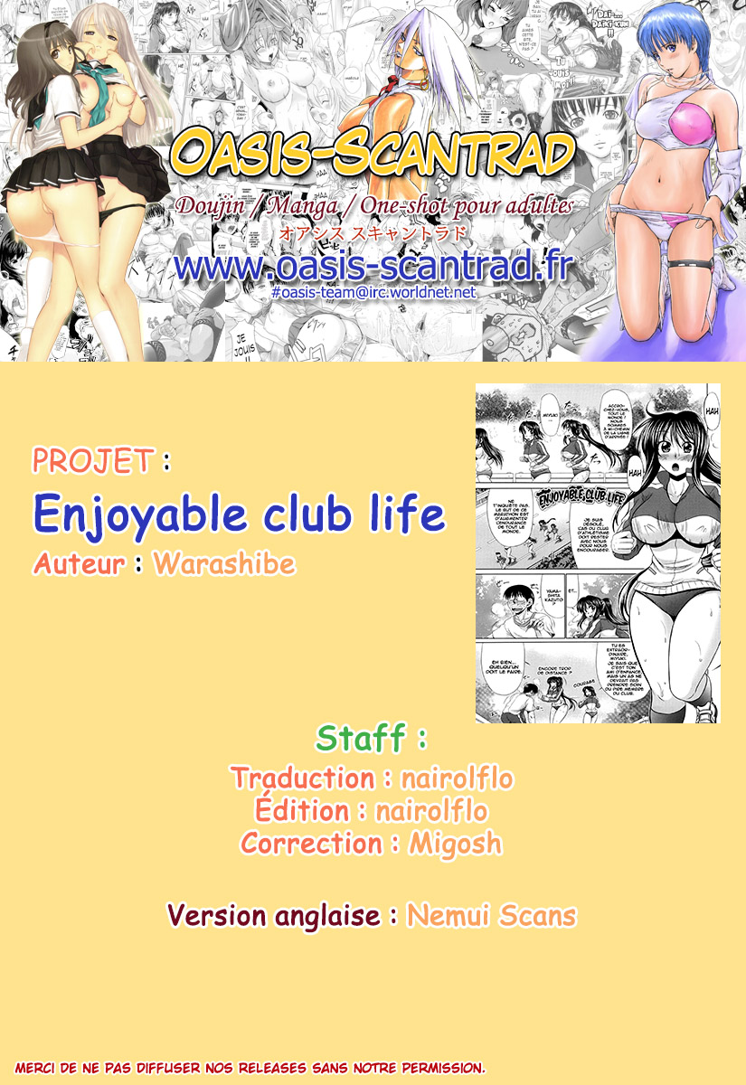 [Warashibe] Tanoshii Bukatsu Life | Enjoyable club life (Otome Gokoro) [French] [O-S] [わらしべ] 楽しい部活ライフ (処女ゴコロ) [フランス翻訳]