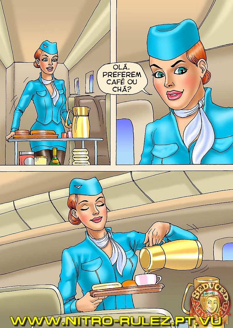 Sedutora Amanda - Aventura Aérea 