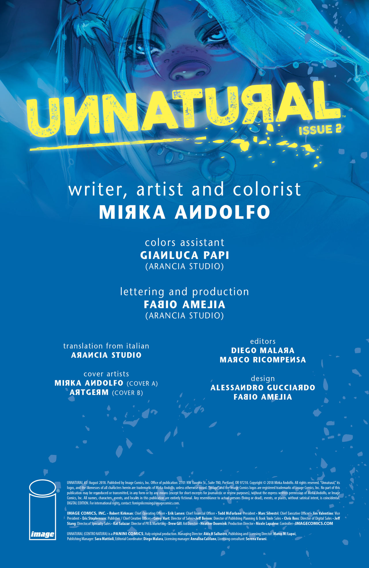 [Mirka Andolfo] Unnatural - Issue 2 [Chinese] [逃亡者x新桥月白日语社汉化] [Mirka Andolfo] Unnatural - Issue 2 [中国翻訳]