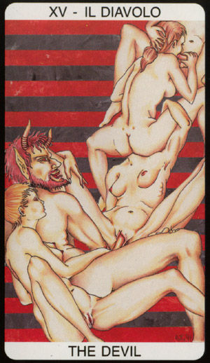 Tarocco Erotico Dei Giardini Di Priapo tarot cards 