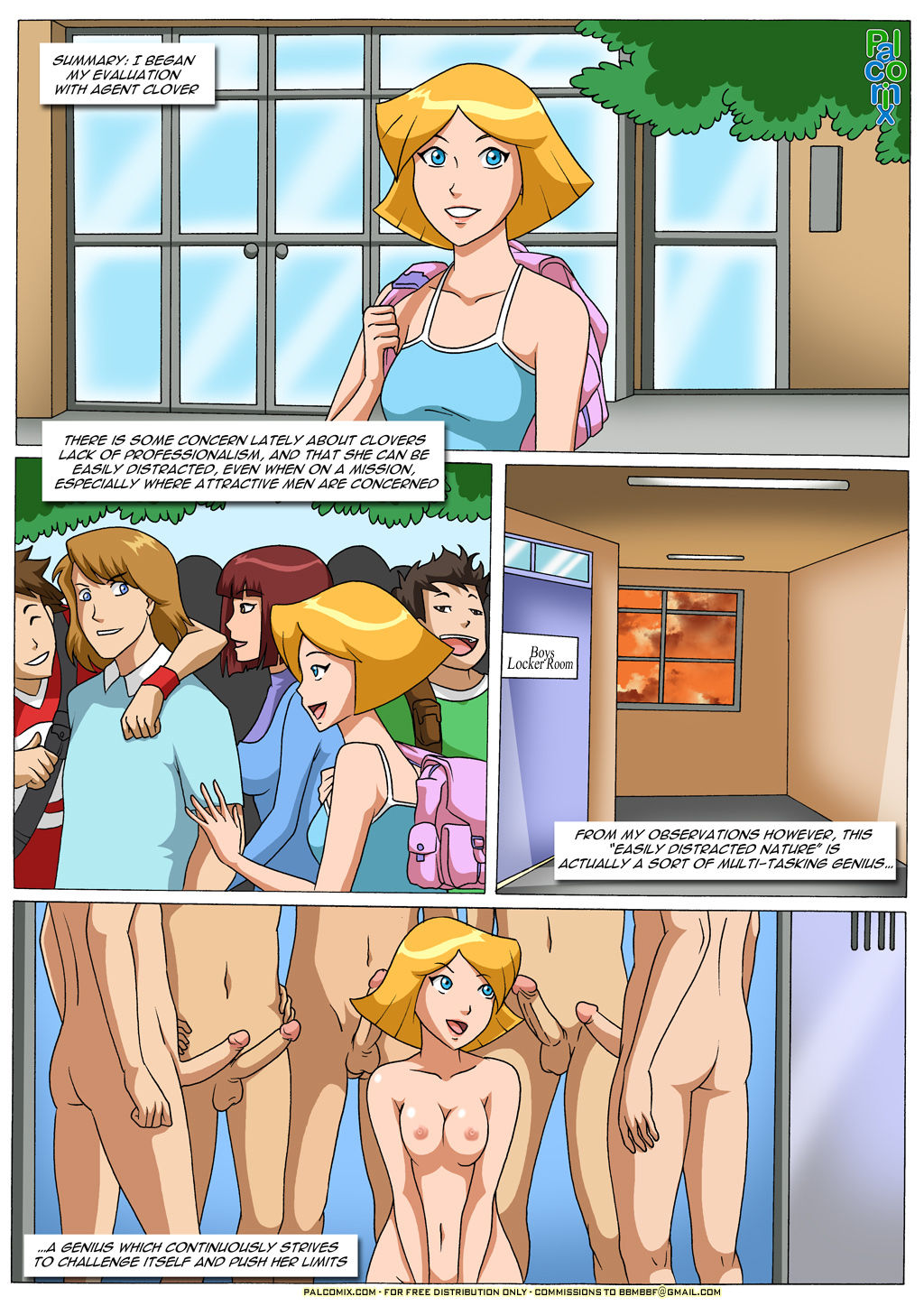 [Palcomix] Deep Cover Evaluation (Totally Spies) 