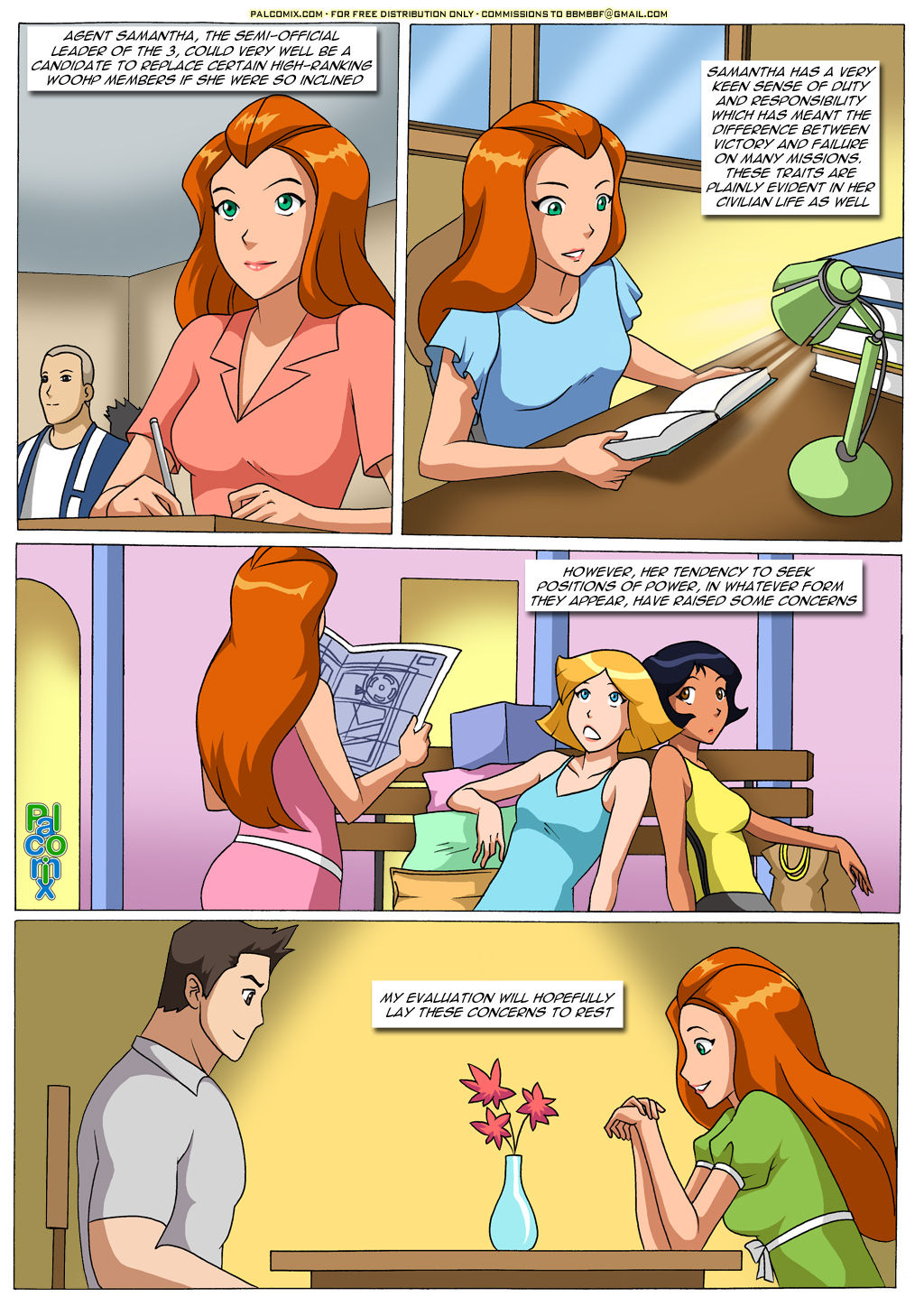 [Palcomix] Deep Cover Evaluation (Totally Spies) 
