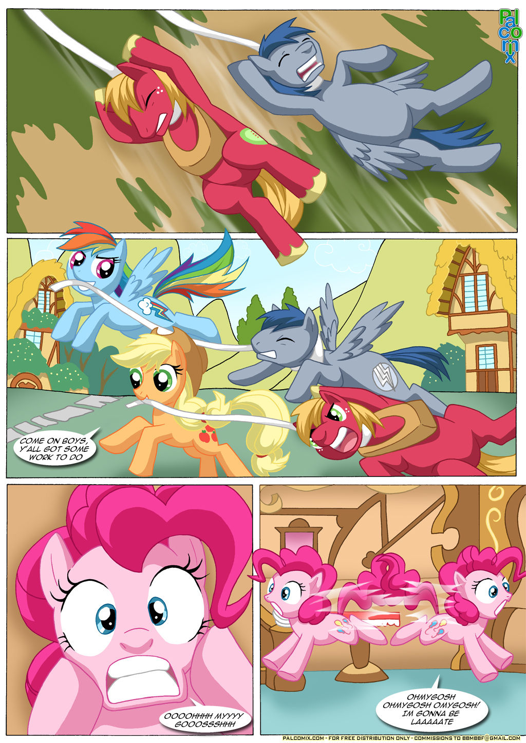 [Palcomix] Pinky's Porntastic Party (My Little Pony: Friendship is Magic) 
